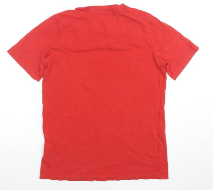 Boys UK Size XL Nike Red Basic T-Shirt