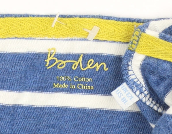 Womens UK Size 12 Boden T-Shirt Dress