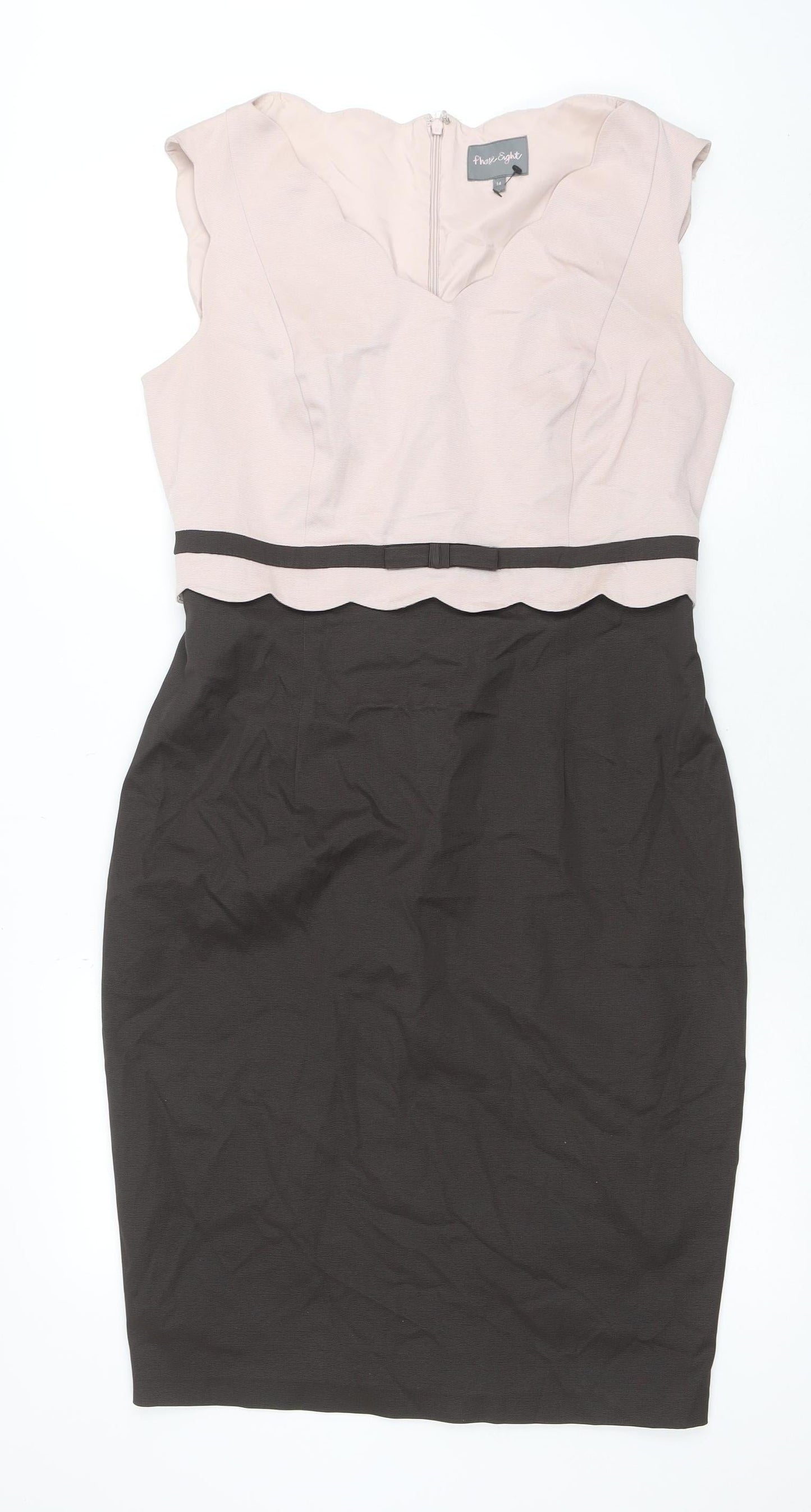 Womens UK Size 14 Phase Eight Sheath Dress