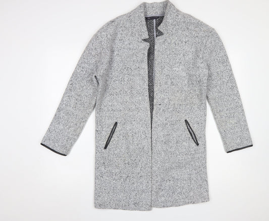 Womens UK Size 10 Marks and Spencer Grey Cardigan Jumper