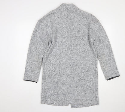 Womens UK Size 10 Marks and Spencer Grey Cardigan Jumper