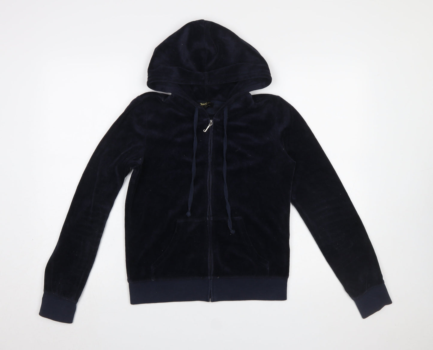 Womens UK Size S Juicy Couture Blue Full Zip Hoodie