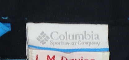 Mens UK Size S Columbia Regular Fit Snow Pants Blue Trousers