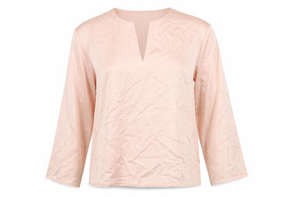 Womens UK Size 10 Marks and Spencer Pink Tunic Blouse