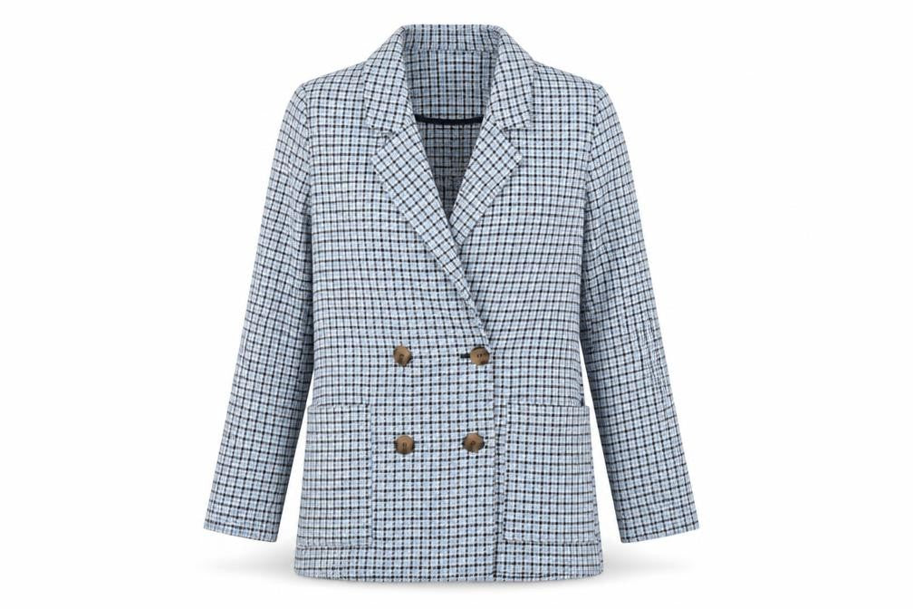 Womens UK Size XS Monki Regular Blue Blazer