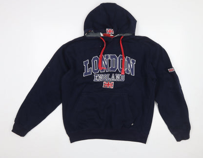 Womens UK Size XS S.O.L.L. Blue Pullover Hoodie