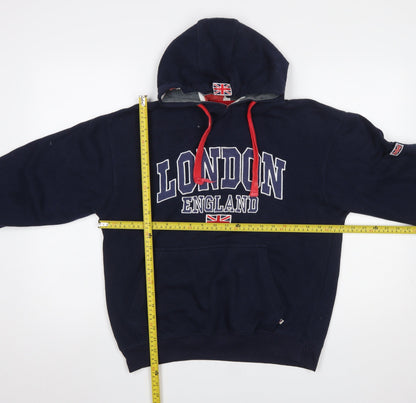 Womens UK Size XS S.O.L.L. Blue Pullover Hoodie