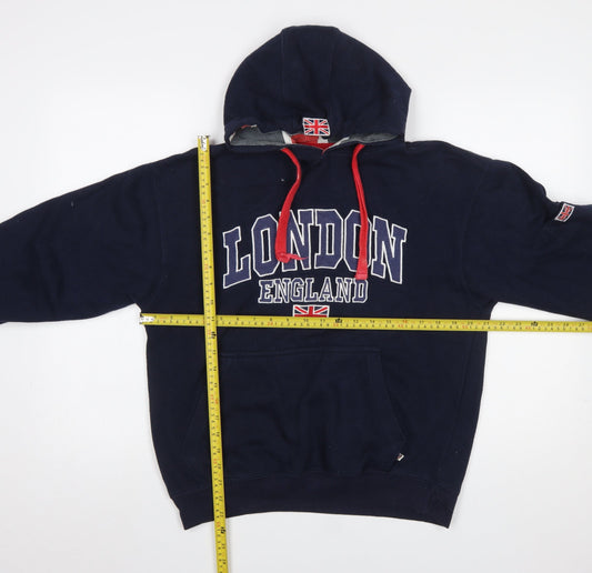 Womens UK Size XS S.O.L.L. Blue Pullover Hoodie