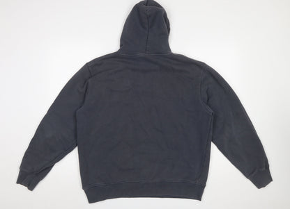 Mens UK Size L NICCE Black Pullover Hoodie