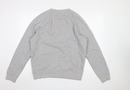 Mens UK Size L Champion Grey Pullover Sweatshirt