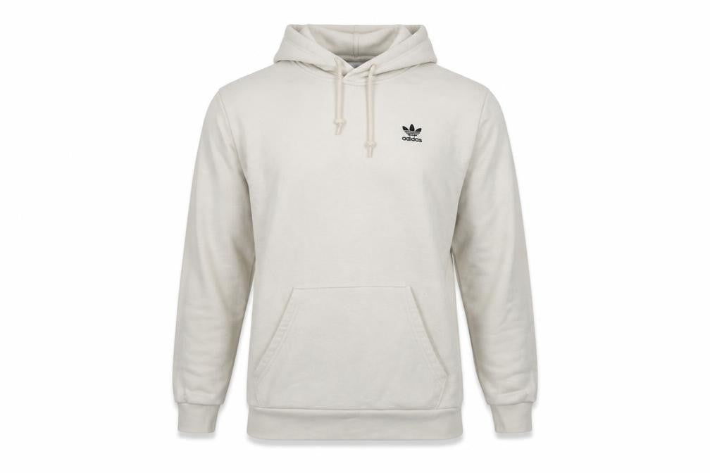 Mens UK Size S adidas Beige Pullover Hoodie