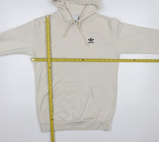 Mens UK Size S adidas Beige Pullover Hoodie