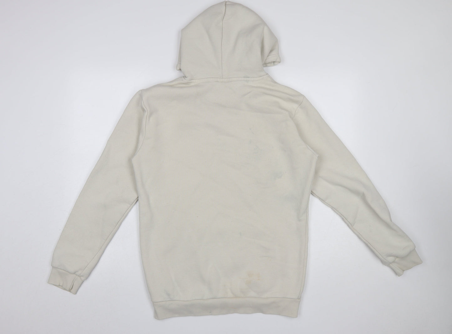 Mens UK Size S adidas Beige Pullover Hoodie