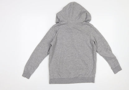 Boys UK Size 152 JACK & JONES Grey Pullover Hoodie