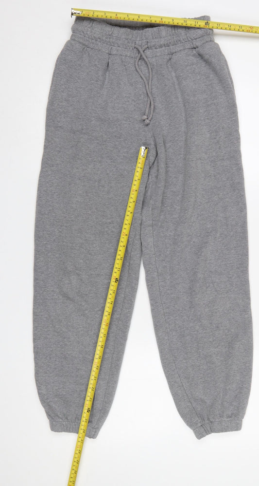 Womens UK Size S Wild Fable Regular Fit Sweatpants Grey Trousers