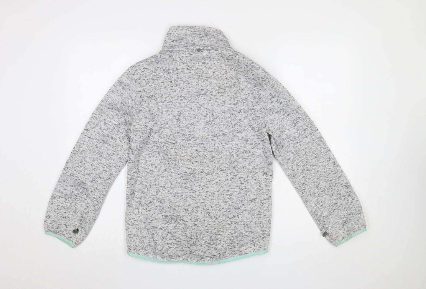 Girls UK Size 11-12 Years Trespass Grey Basic Jacket