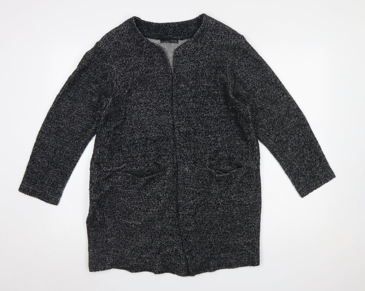 Womens UK Size 12 Zara Grey Cardigan Jumper