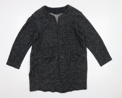 Womens UK Size 12 Zara Grey Cardigan Jumper