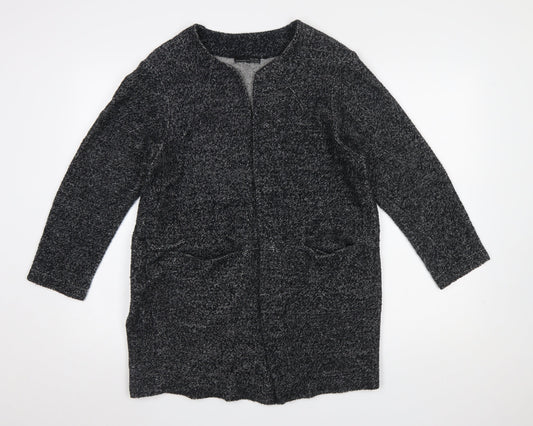 Womens UK Size 12 Zara Grey Cardigan Jumper
