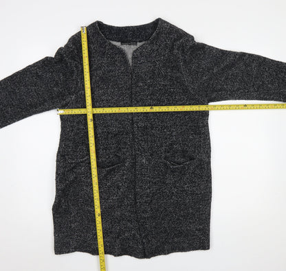 Womens UK Size 12 Zara Grey Cardigan Jumper