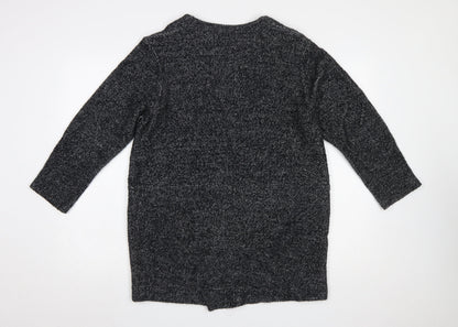 Womens UK Size 12 Zara Grey Cardigan Jumper