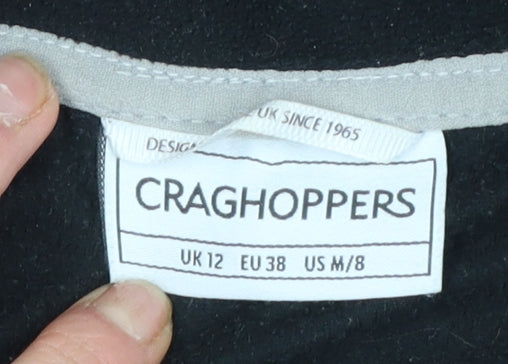Womens UK Size 12 Craghoppers Black Pullover Sweatshirt