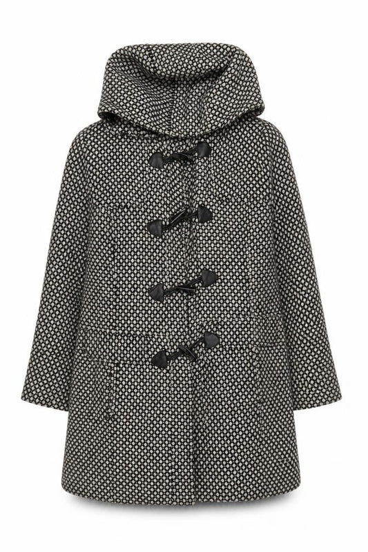 Womens UK Size 16 Autonomy Black Duffle Coat