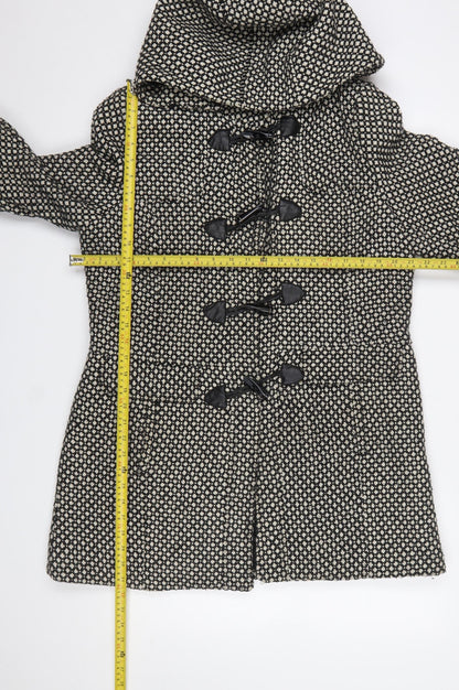 Womens UK Size 16 Autonomy Black Duffle Coat