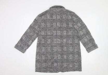 Womens UK Size 12 F&F Regular Grey Blazer