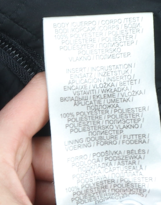 Mens UK Size XL Tokyo Laundry Black Overcoat
