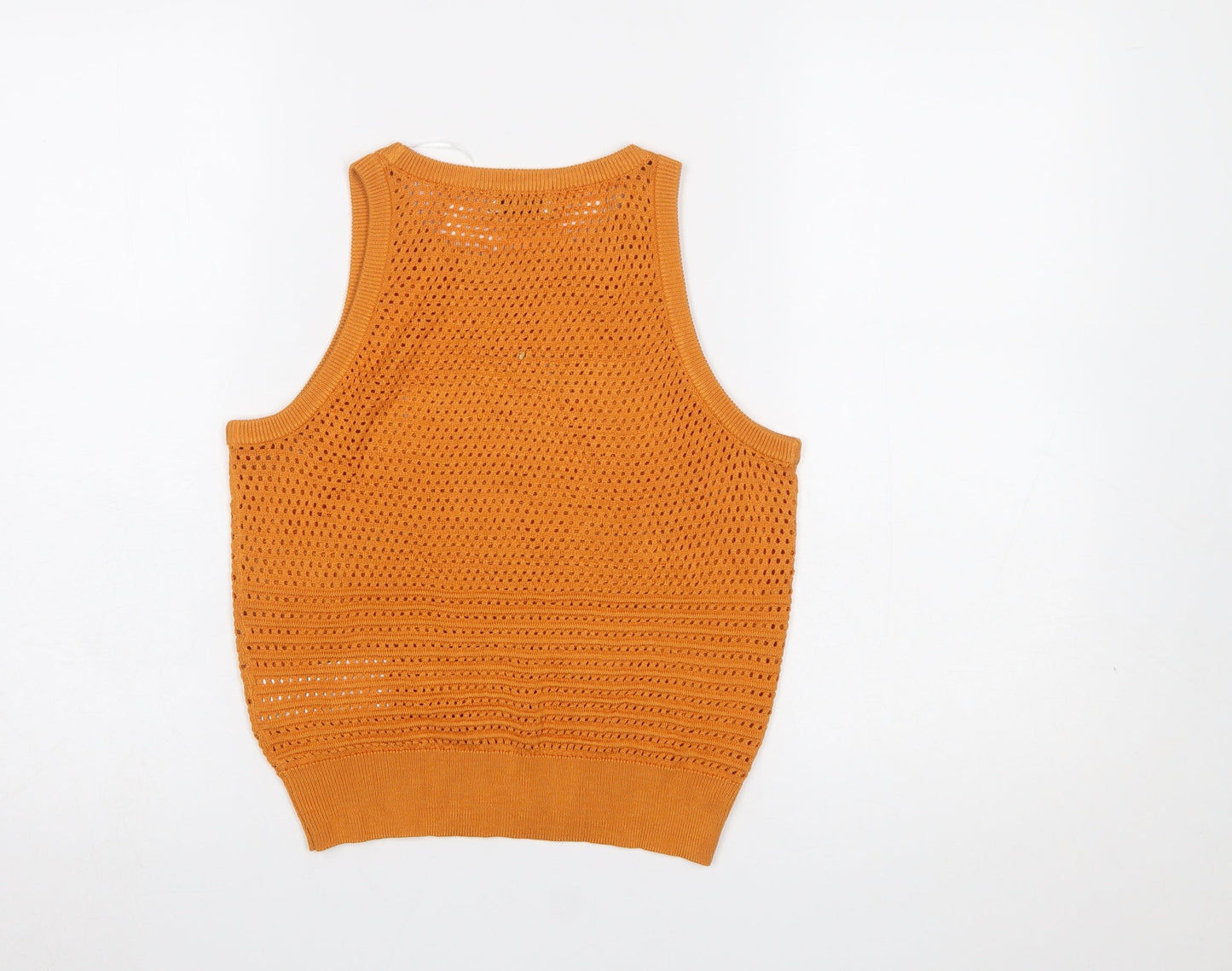 Womens UK Size XS JACQUELINE de YONG Orange Camisole Tank