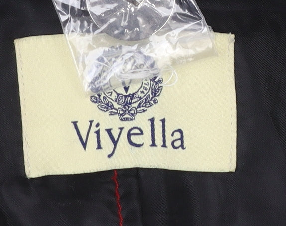 Womens UK Size 10 Viyella Regular Grey Blazer