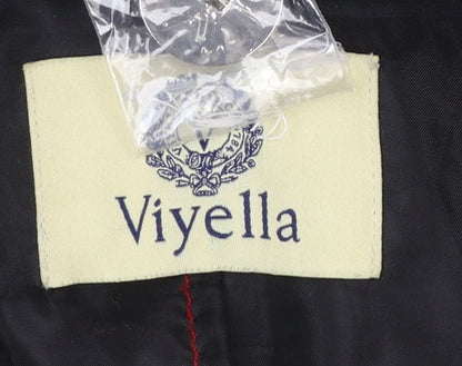 Womens UK Size 10 Viyella Regular Grey Blazer