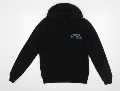 Mens UK Size S Game Of Thrones Black Pullover Hoodie