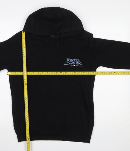 Mens UK Size S Game Of Thrones Black Pullover Hoodie