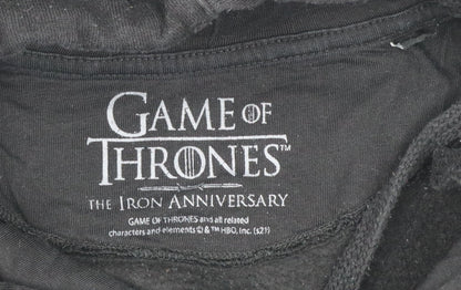 Mens UK Size S Game Of Thrones Black Pullover Hoodie