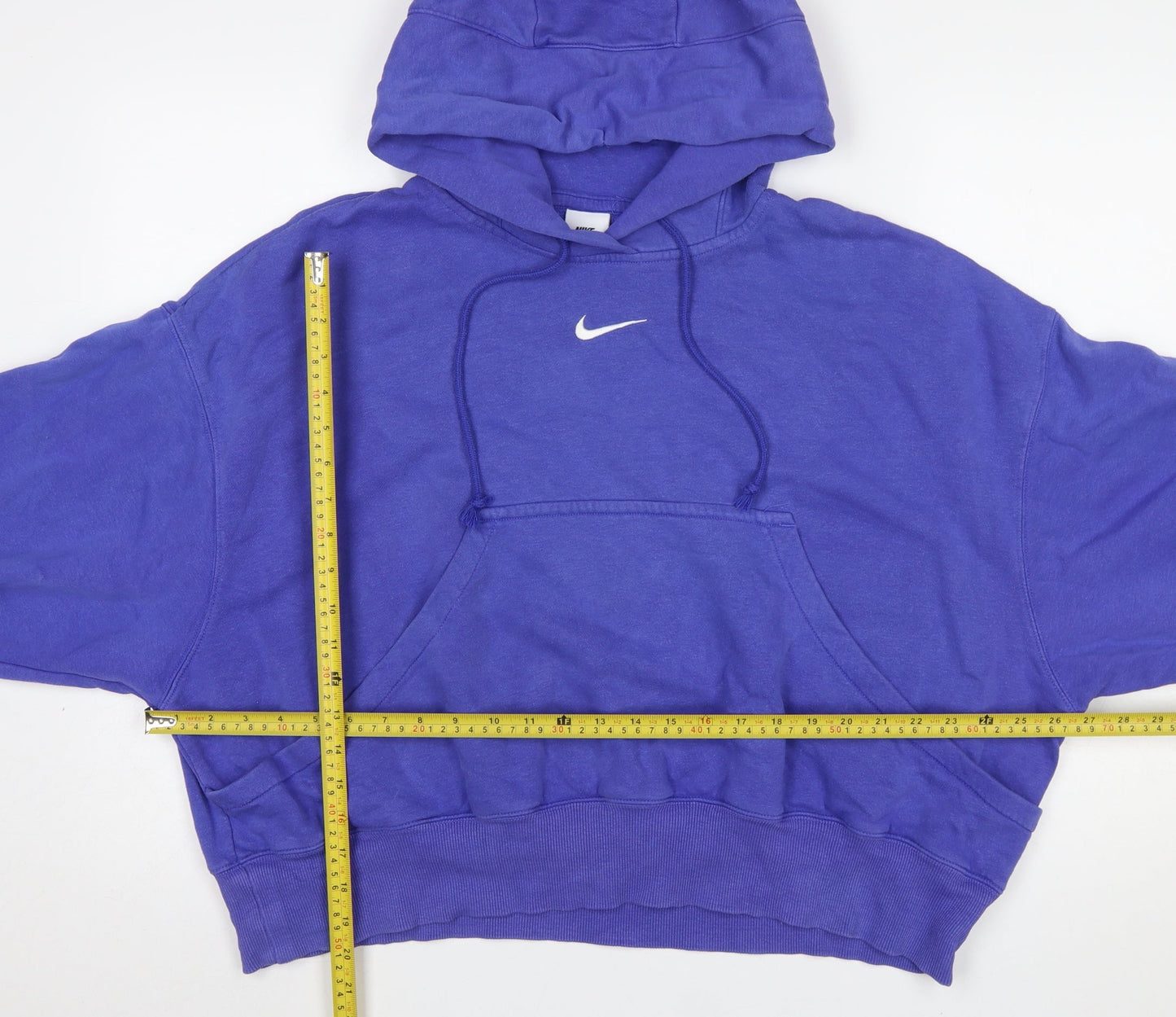 Womens UK Size S Nike Purple Pullover Hoodie