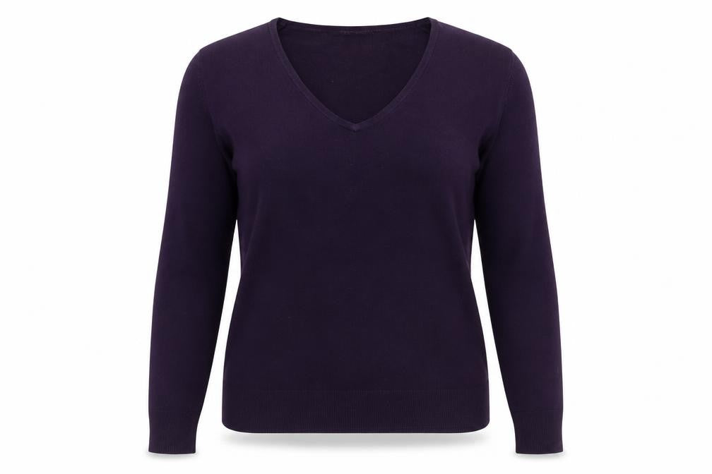 Womens UK Size 14 Marks and Spencer Purple Pullover Jumper