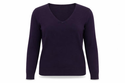 Womens UK Size 14 Marks and Spencer Purple Pullover Jumper