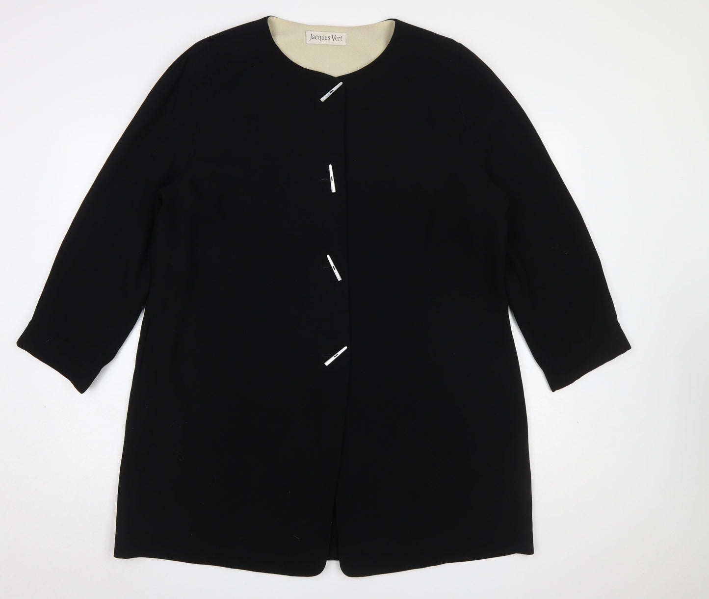 Womens UK Size 20 Jacques Vert Regular Black Blazer