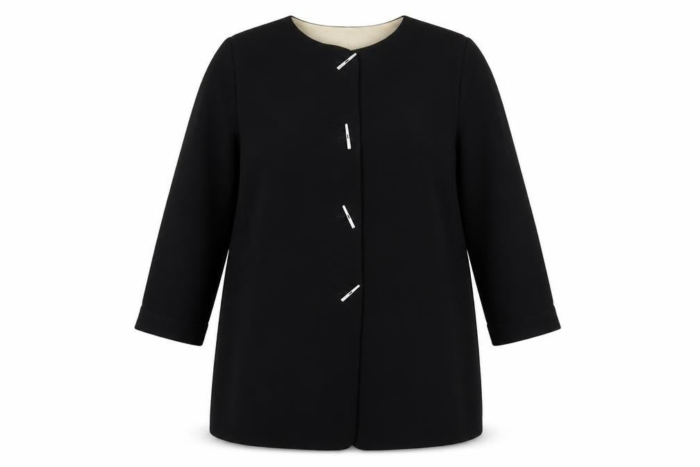 Womens UK Size 20 Jacques Vert Regular Black Blazer