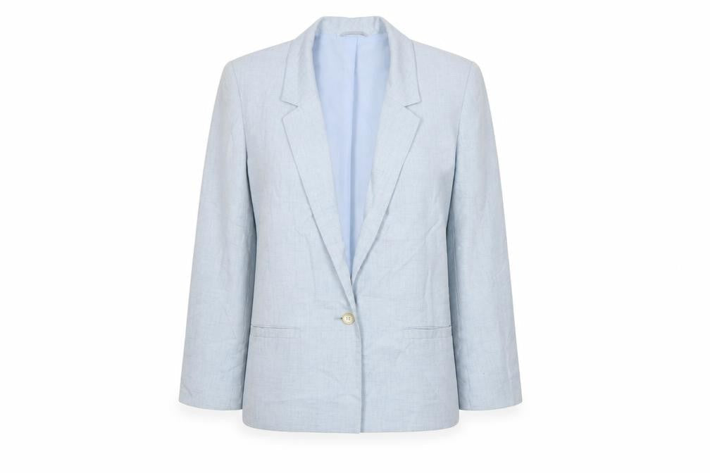 Womens UK Size 14 Marks and Spencer Regular Blue Blazer