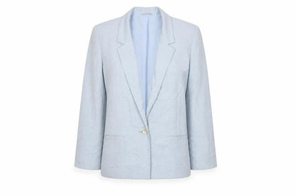 Womens UK Size 14 Marks and Spencer Regular Blue Blazer