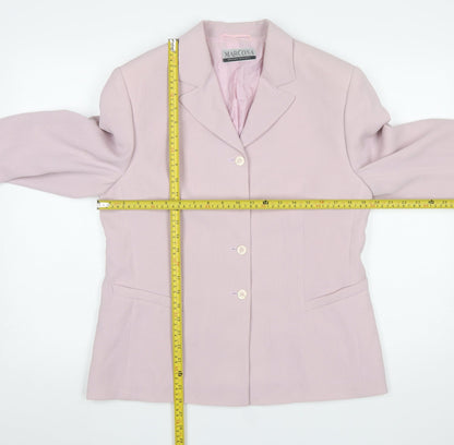 Womens UK Size 14 Marcona Regular Pink Blazer