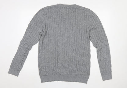 Mens UK Size XL Feraud Grey Pullover Jumper