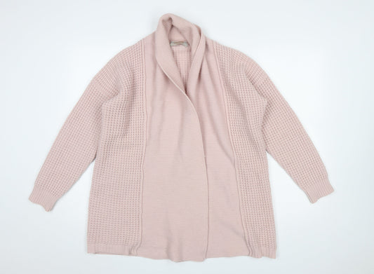 Womens UK Size S Luisa Conti Pink Cardigan Jumper