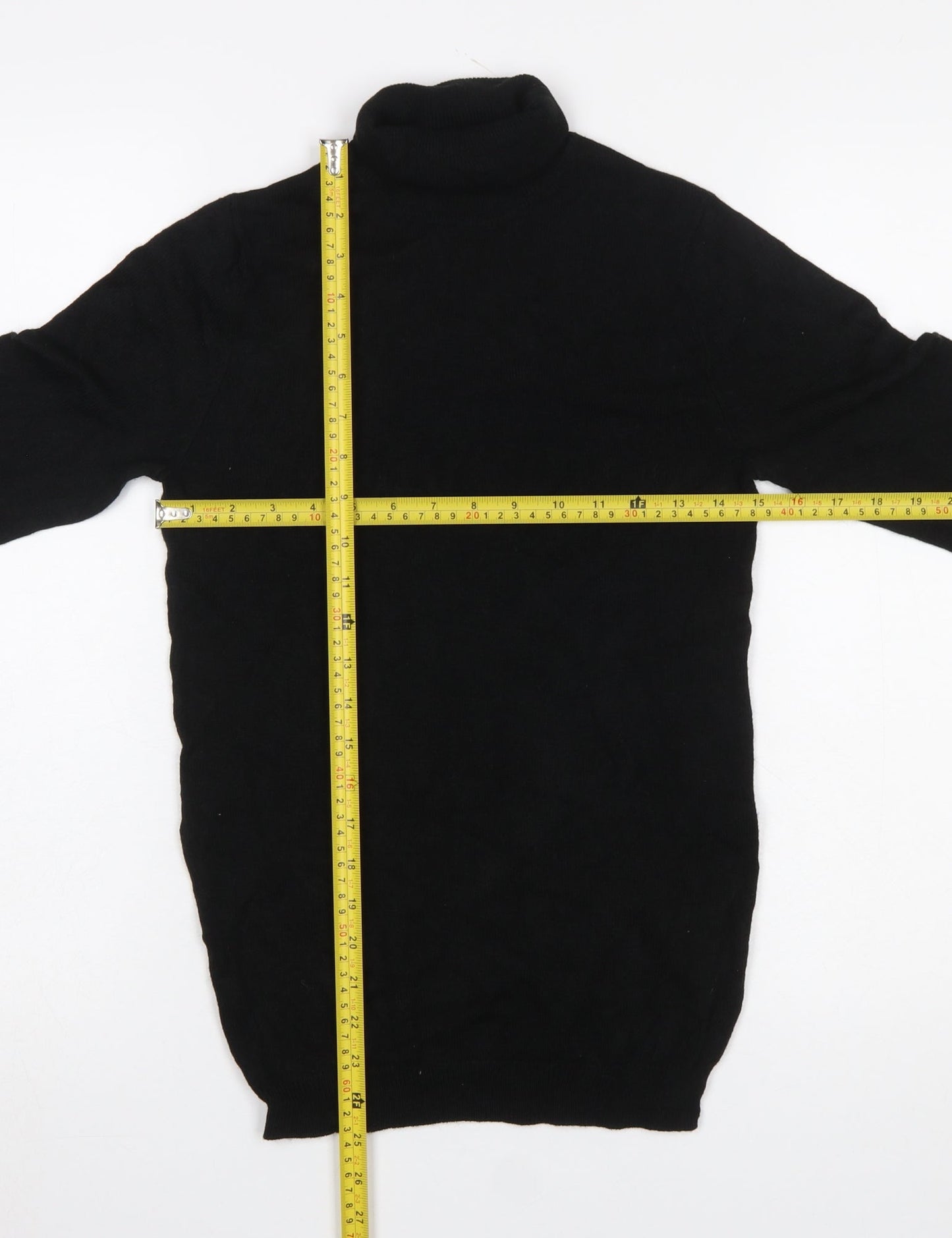 Womens UK Size XS COLLUSION Black Pullover Jumper