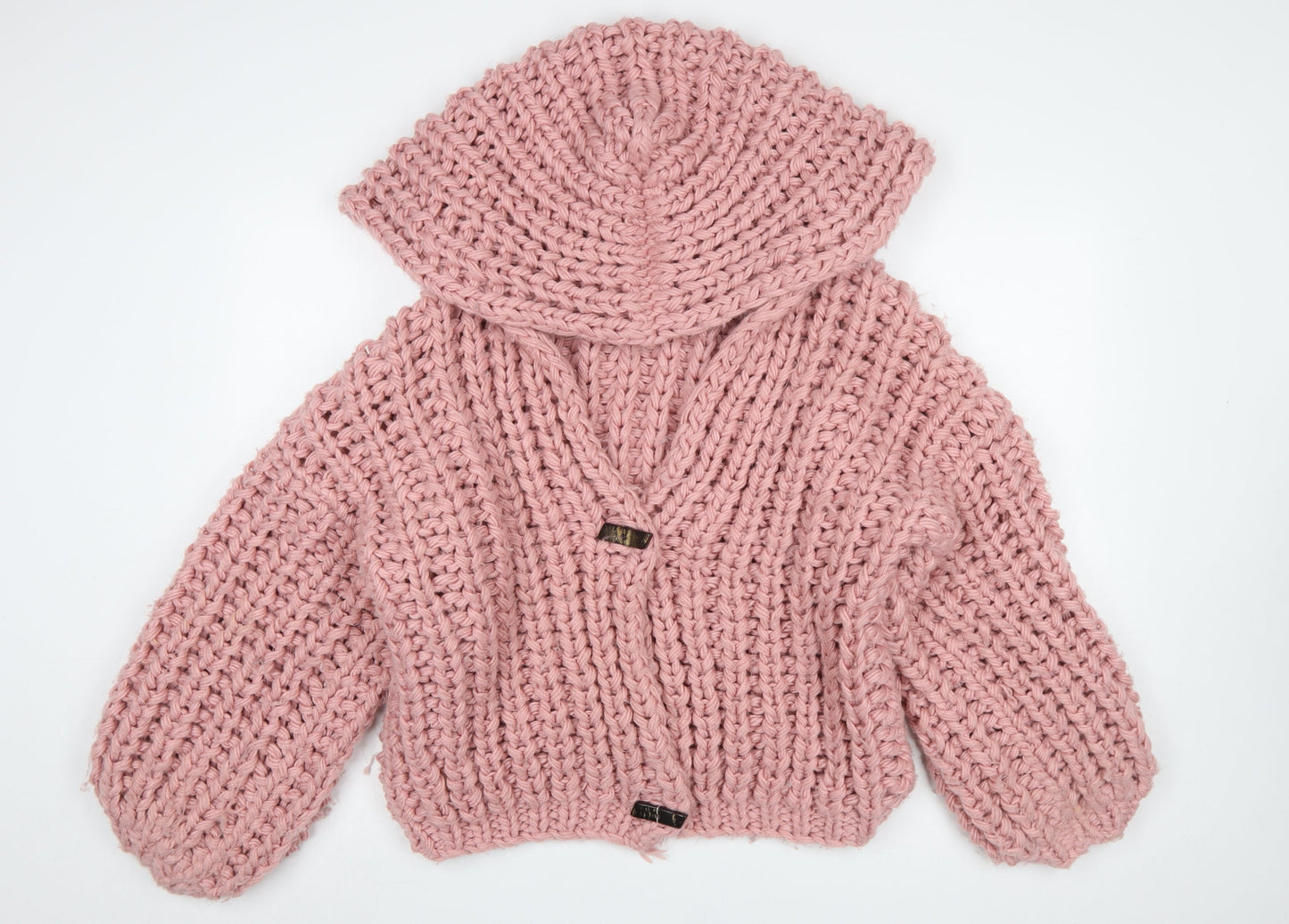 Womens UK Size S Missguided Pink Cardigan Jumper