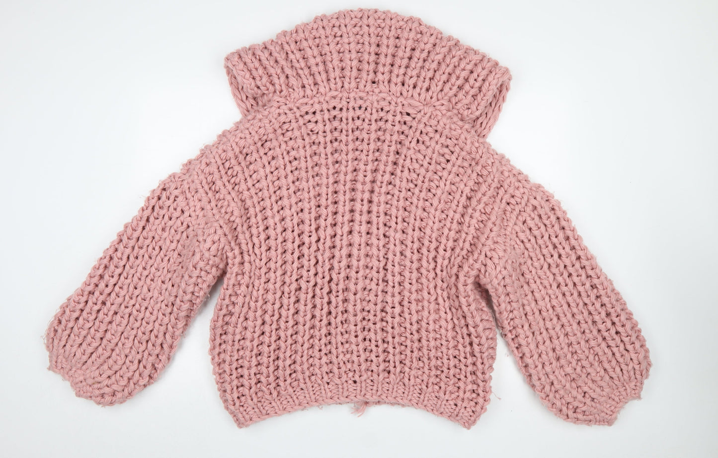 Womens UK Size S Missguided Pink Cardigan Jumper