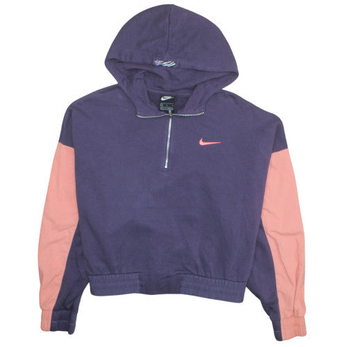 Womens UK Size XL Nike Purple Pullover Hoodie